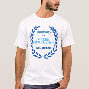 Stolz auf Griechisch - Eigentum der griechischen Z T-Shirt