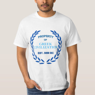 Stolz auf Griechisch - Eigentum der griechischen Z T-Shirt