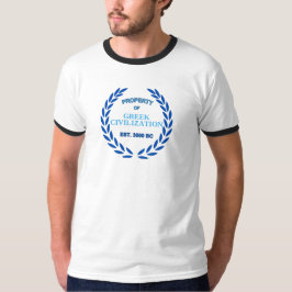 Stolz auf Griechisch - Eigentum der griechischen Z T-Shirt