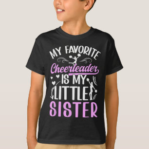 Stolz auf große Schwester Cheerleaderin Große Schw T-Shirt