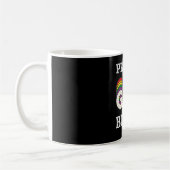 Stolz auf Homosexualität und schwarze LGBT Kaffeetasse (Links)