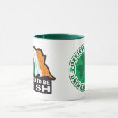 Stolz auf Iren - Irish Drinking Team Tasse (Zentrum)