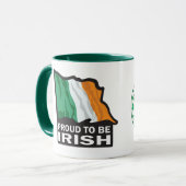 Stolz auf Iren - Irish Drinking Team Tasse (Vorderseite Links)