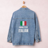 Stolz auf Italienisch Jeansjacke (Hangar)