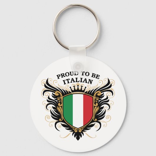 Stolz auf Italienisch Schlüsselanhänger (Vorderseite)