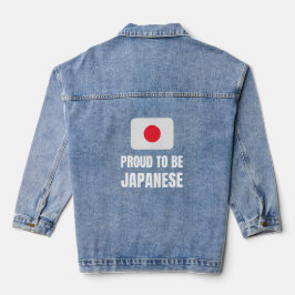 Stolz auf Japanisch Jeansjacke