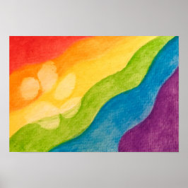 Stolz auf jede Paw Poster