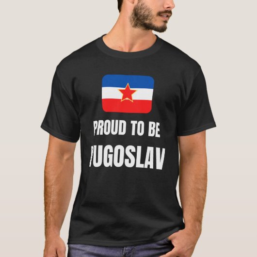 Stolz auf Jugoslawien T-Shirt (Vorderseite)