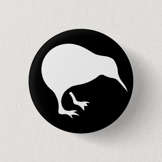 STOLZ AUF KIWI Kleines, 3,2 cm (1,25") runder Abze Button (Vorderseite)