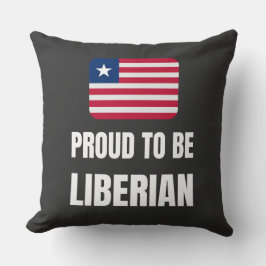 Stolz auf Liberianer Kissen