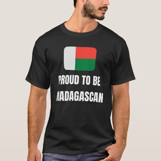 Stolz auf Madagaskar T-Shirt (Vorderseite)