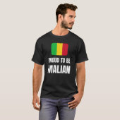 Stolz auf Mali T-Shirt (Vorne ganz)
