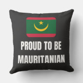 Stolz auf Mauretanier Kissen (Rückseite)