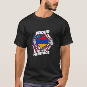 Stolz auf mein Erbe - Patriotischer armenischer Am T-Shirt