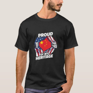 Stolz auf mein Erbe - Patriotischer chinesischer A T-Shirt