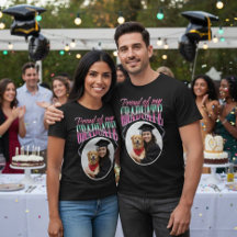 Stolz auf mein Graduate Custom Foto Cheesy Chrome