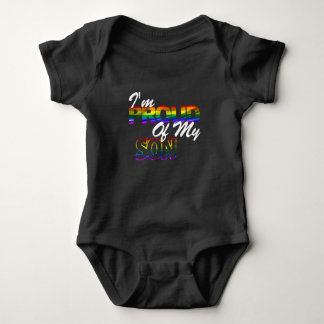 Stolz auf mein Son Rainbow Gay LGBT Pride Shirt