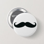 Stolz auf mein Stache….Schnurrbart Button (Vorne & Hinten)