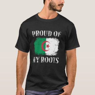 Stolz auf meine algerischen Wurzeln Algerische Fla T-Shirt