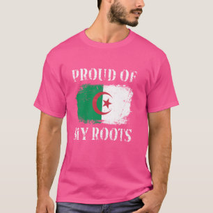 Stolz auf meine algerischen Wurzeln Algerische Fla T-Shirt