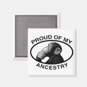 Stolz auf meine Herkunft Magnet (Vorderseite/Rückseite)