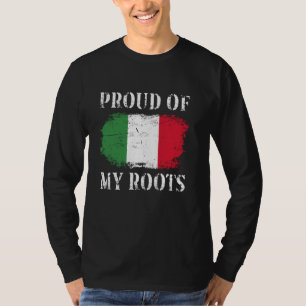 Stolz auf meine italienische Roots italienische Fl T-Shirt