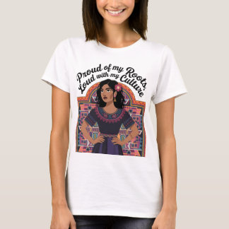 Stolz auf meine Wurzeln, laut über meine Kultur T-Shirt