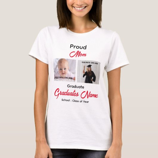 Stolz auf meinen Abschluss T-Shirt (Vorderseite)