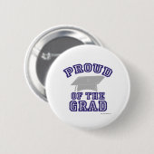 Stolz auf meinen Absolventen! Button (Vorne & Hinten)