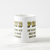 Stolz auf meinen Kid Funny Mug Kaffeetasse (Mittel)