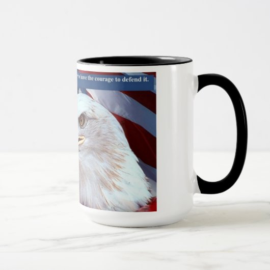 Stolz auf meinen Soldaten Tasse (Rechts)