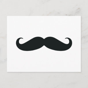 Stolz auf meinen Stache....Mustache Postkarte