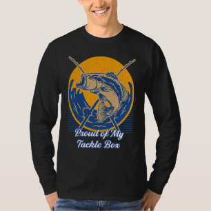 Stolz auf meinen Tackle Box Schwimmer Hobby Bobflo T-Shirt