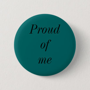 Stolz auf mich Knopf Button