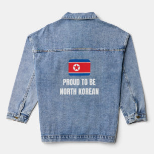 Stolz auf Nordkoreas Jeansjacke