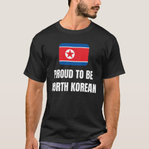 Stolz auf Nordkoreas T-Shirt