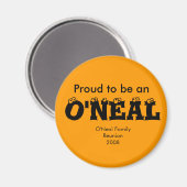 Stolz auf O'NEAL Magnet (Vorderseite/Rückseite)
