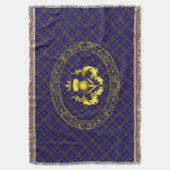 Stolz auf Schottland Tartan Throw Blanket Decke (Vorderseite Vertikal)