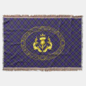 Stolz auf Schottland Tartan Throw Blanket Decke (Vorderseite)