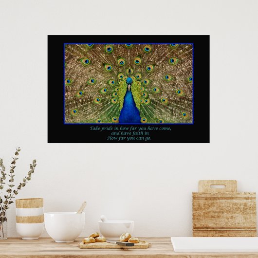 Stolz auf sich selbst poster (Küche)