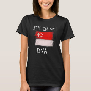 Stolz auf Singapur ist es in meiner DNA Singapur F T-Shirt