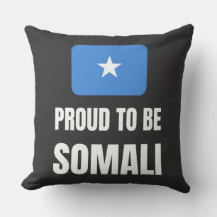 Stolz auf Somali Kissen