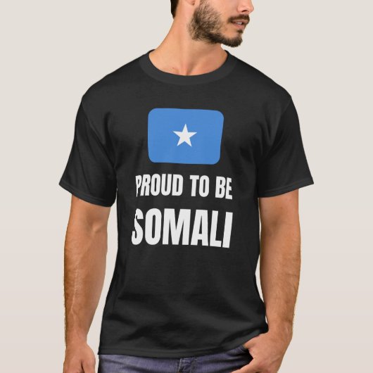 Stolz auf Somali T-Shirt (Vorderseite)