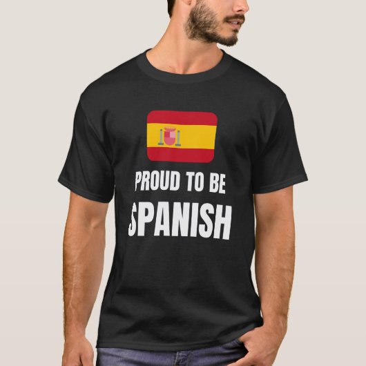 Stolz auf Spanisch T-Shirt (Vorderseite)