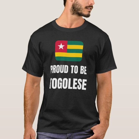 Stolz auf Togolisch T-Shirt (Vorderseite)