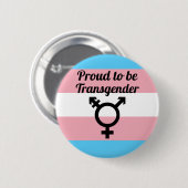 Stolz auf Transgender | Trans Pride Button (Vorne & Hinten)
