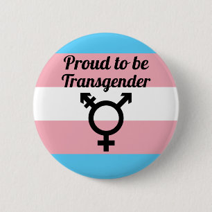 Stolz auf Transgender Trans Pride Button