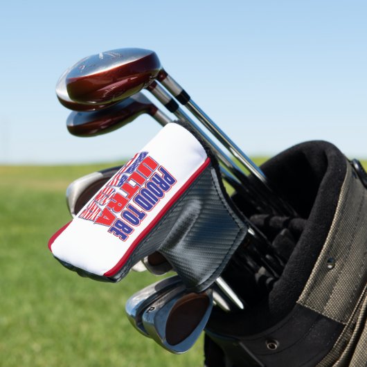 Stolz auf Trump Golf Headcover (In Situ)