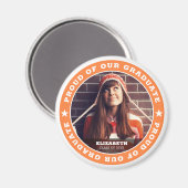 Stolz auf unser Graduate 20XX Abschluss Foto Magnet (Vorderseite/Rückseite)