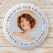 Stolz auf unser Graduate 20XX Modernes Abschluss F Button